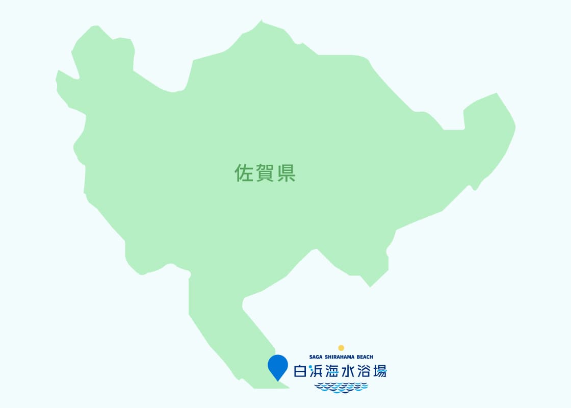 佐賀県視点での地図