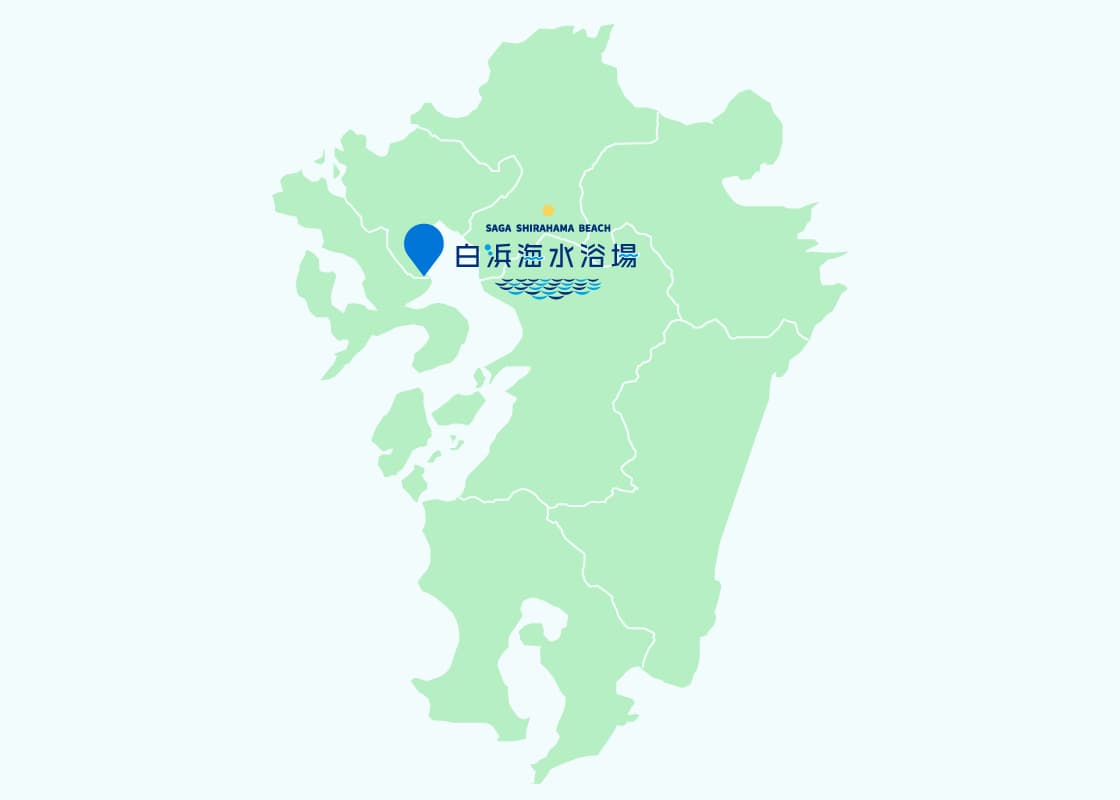 九州視点での地図